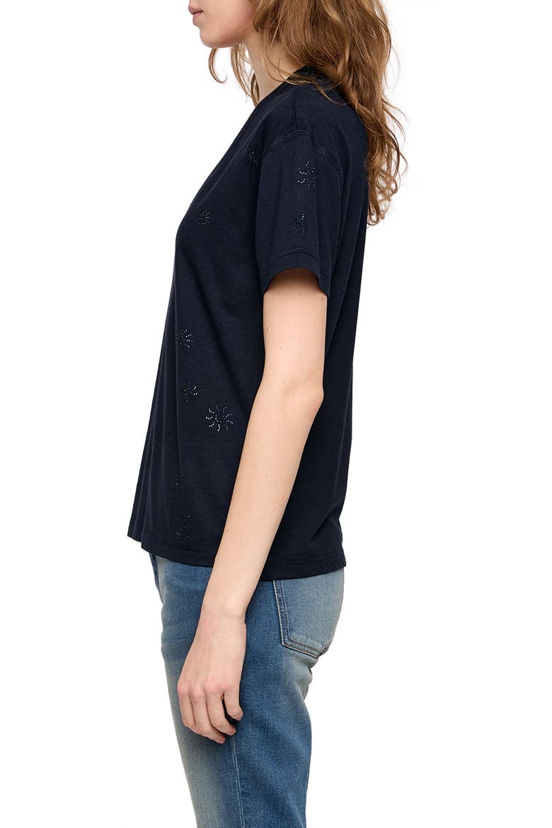 Marta Embellished Tee, Alternate, color, ENCORE