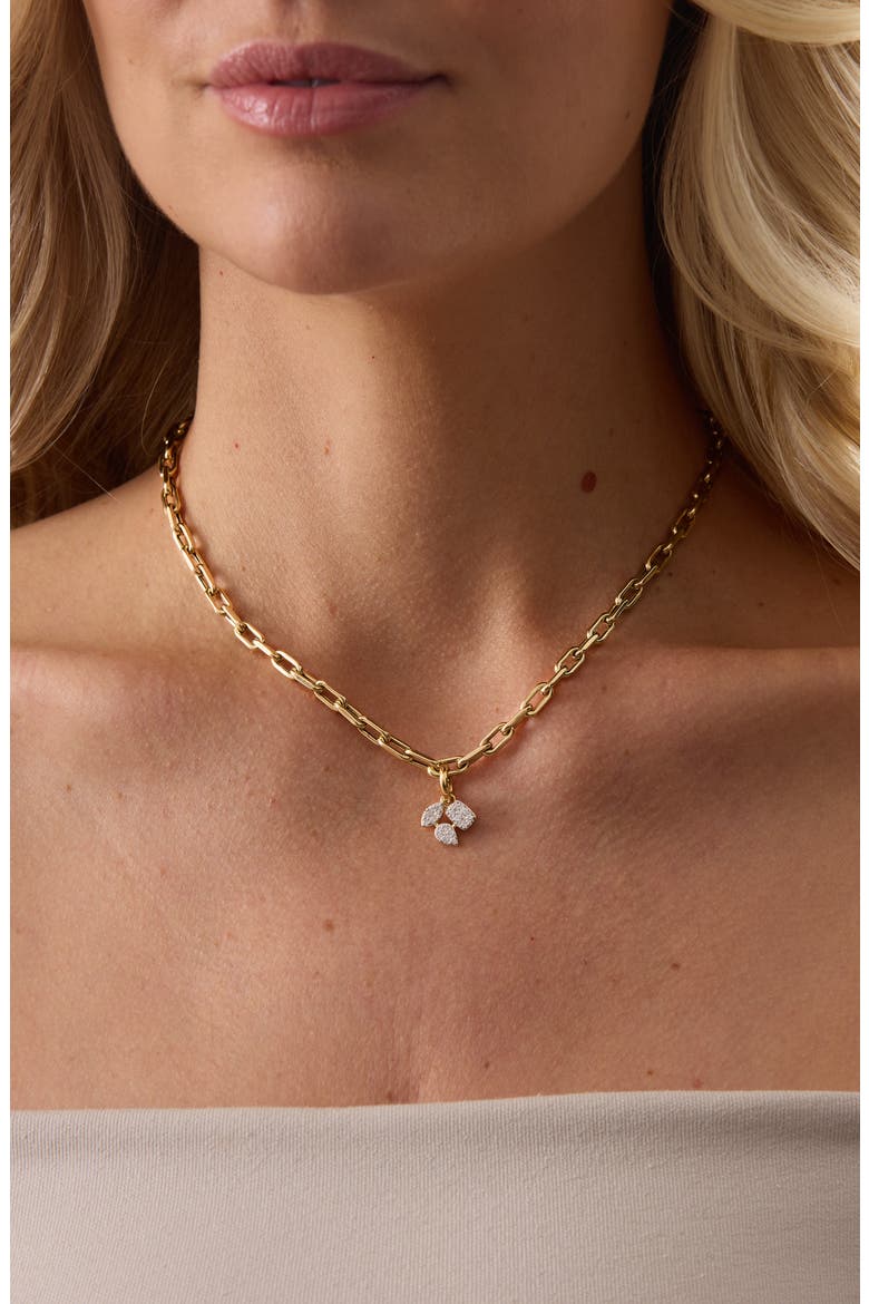 Plain 18K Gold Enhancer, Alternate, color, YELLOW GOLD