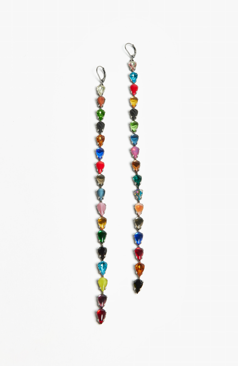 Aurora Fang Mini Spangle Earrings