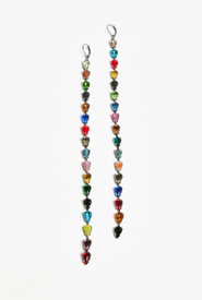 Vesper Obscura Aurora Fang Mini Spangle Earrings