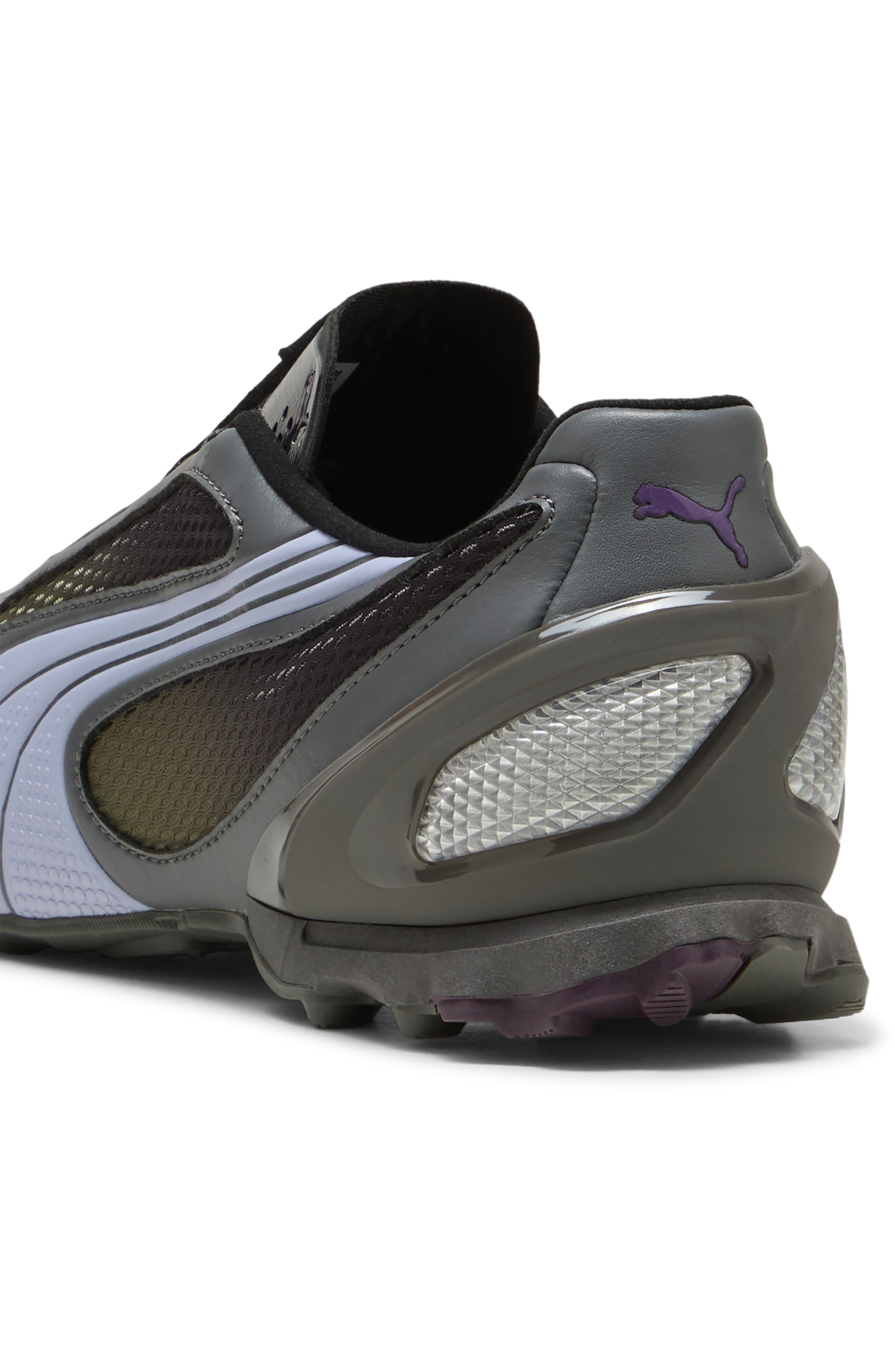 PUMA V.S1 Soccer Sneaker, Alternate, color, Cool Dark Gray/ Loden Green