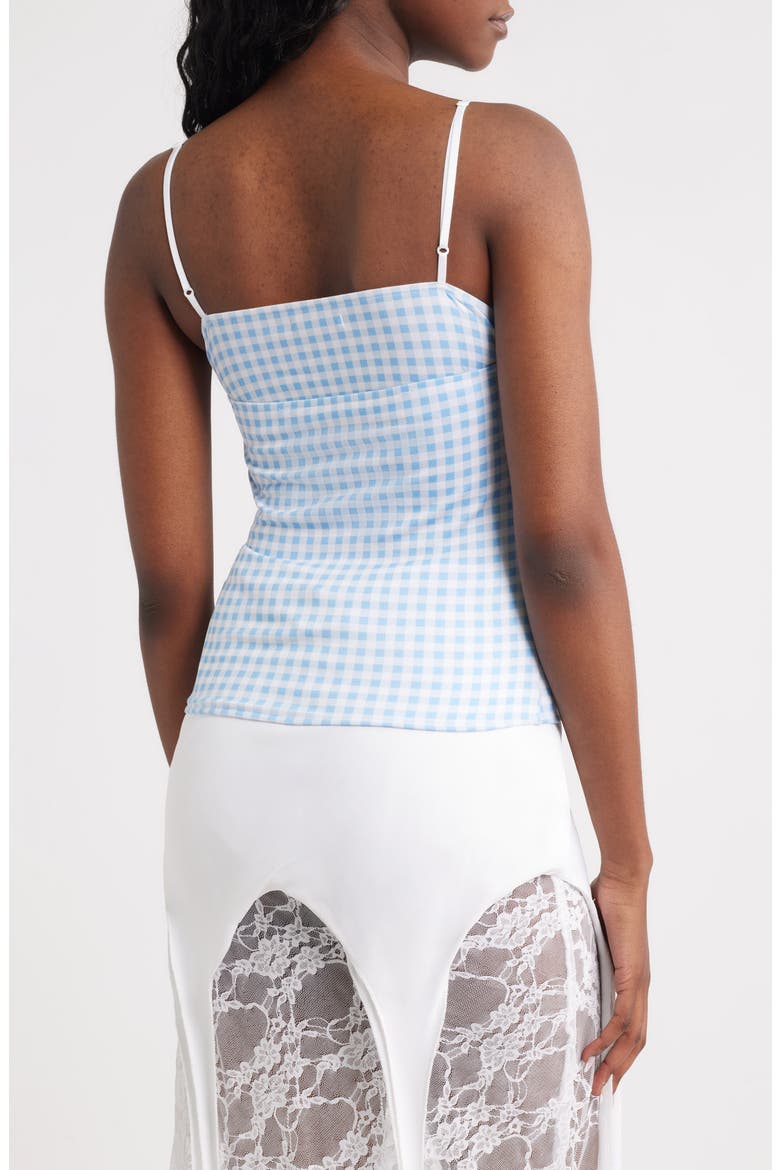 The Evelyn Gingham Check Camisole, Alternate, color, BLUE