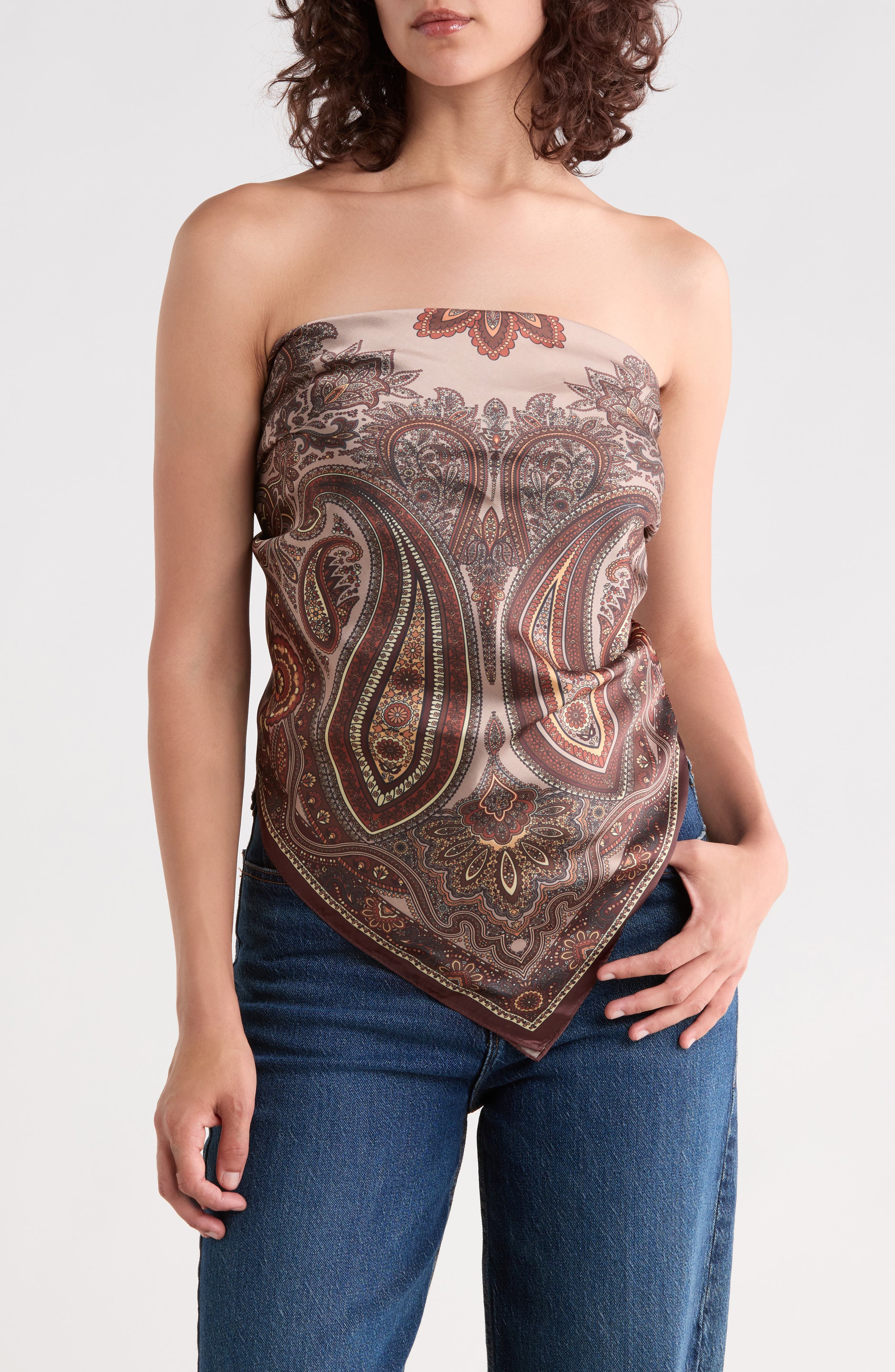 Paisley Square Scarf