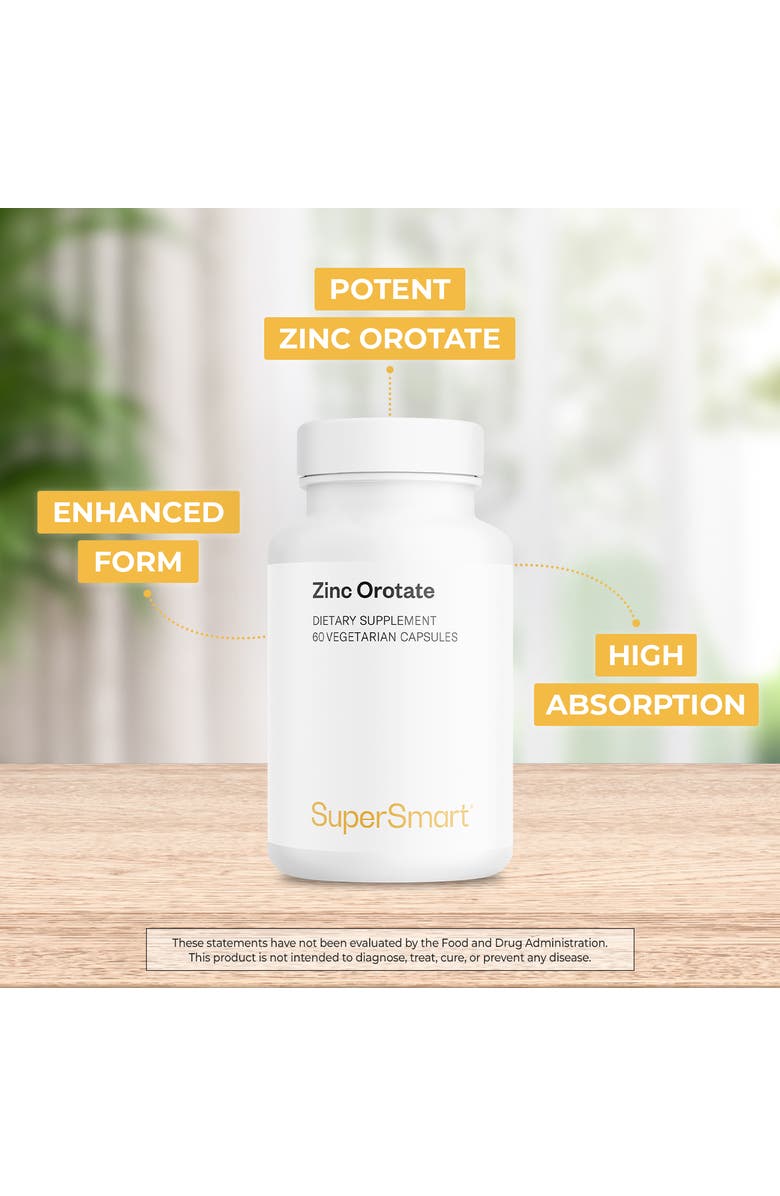 SuperSmart Zinc Orotate Supplement, Alternate, color, NO COLOR