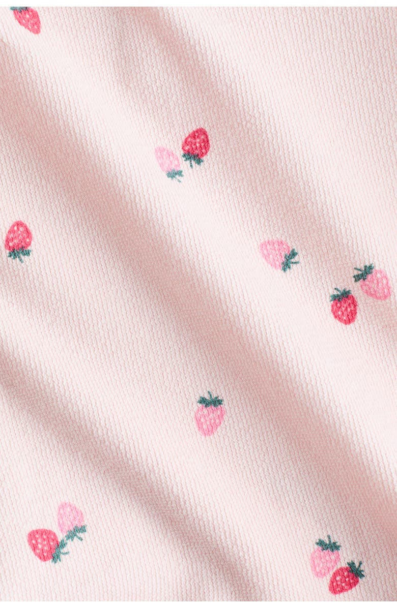 H&M 2-piece patterned cotton set, Alternate, color, Light Pink/Strawberries