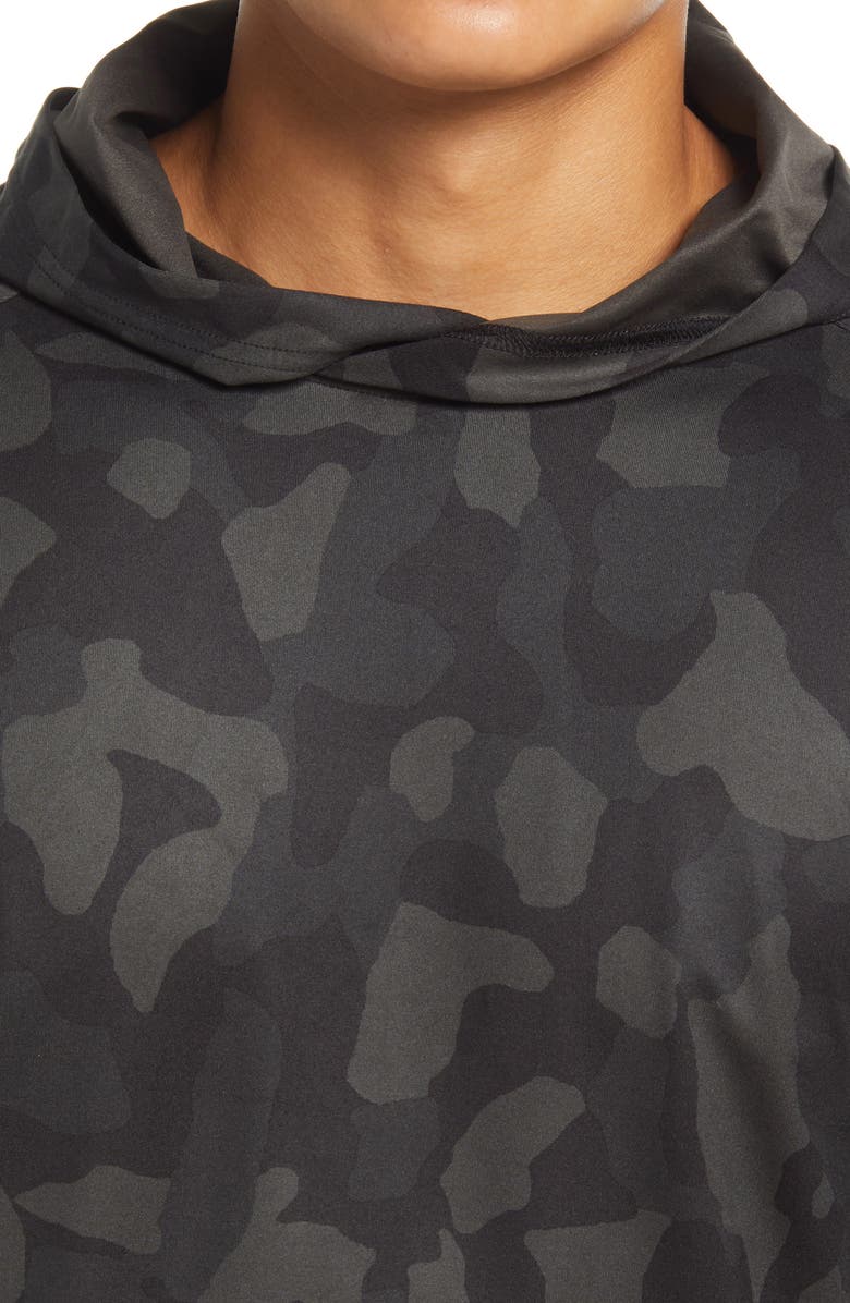 Zella Live In Print Pullover Hoodie, Alternate, color, 