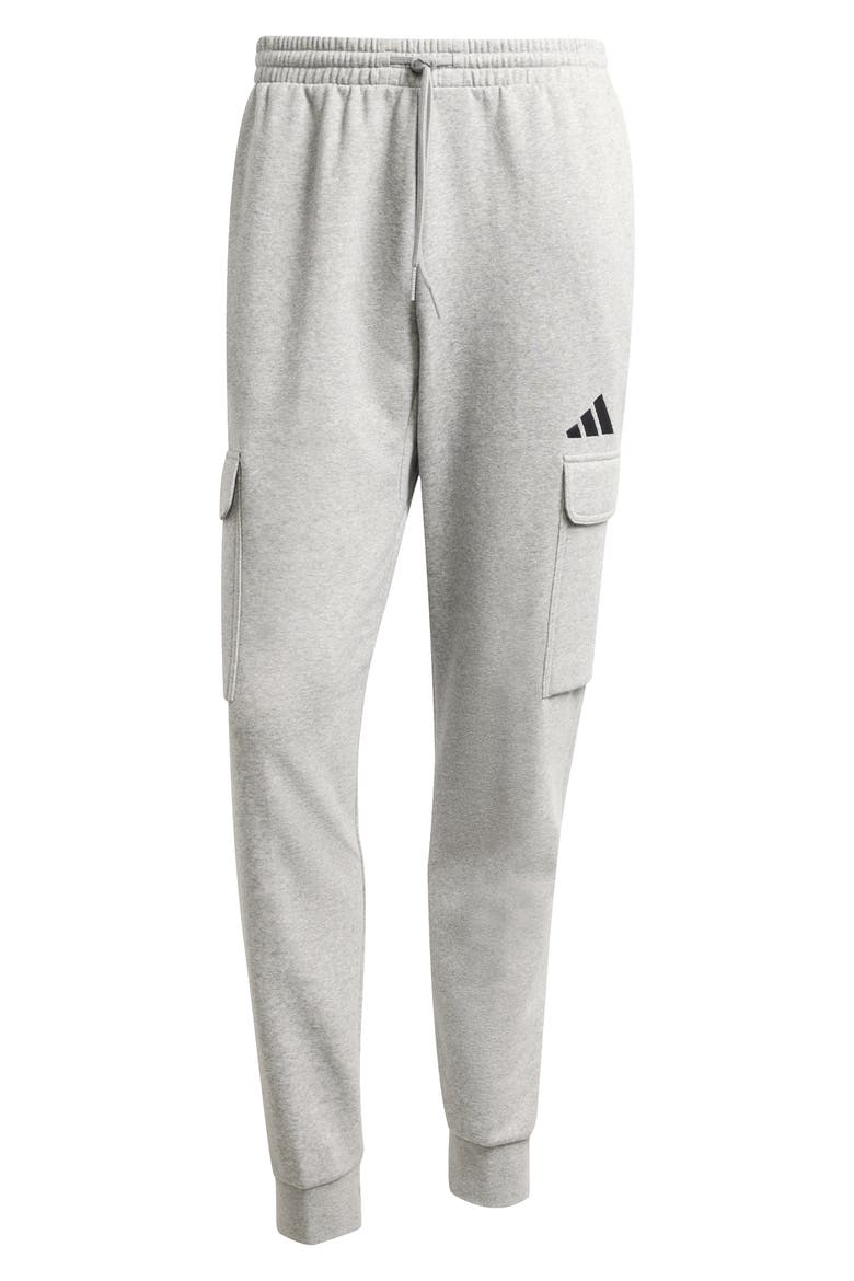 Essentials Feelcozy Fleece Pants, Alternate, color, MGREYH/BLA