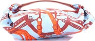 Pre-Owned Hermes Balusoie Bag Printed Silk and Leather