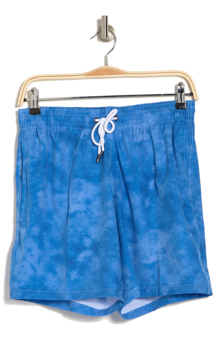 Trunks Surf & Swim Co. Sano Printed 4-Way Stretch Board Shorts, Alternate, color, 