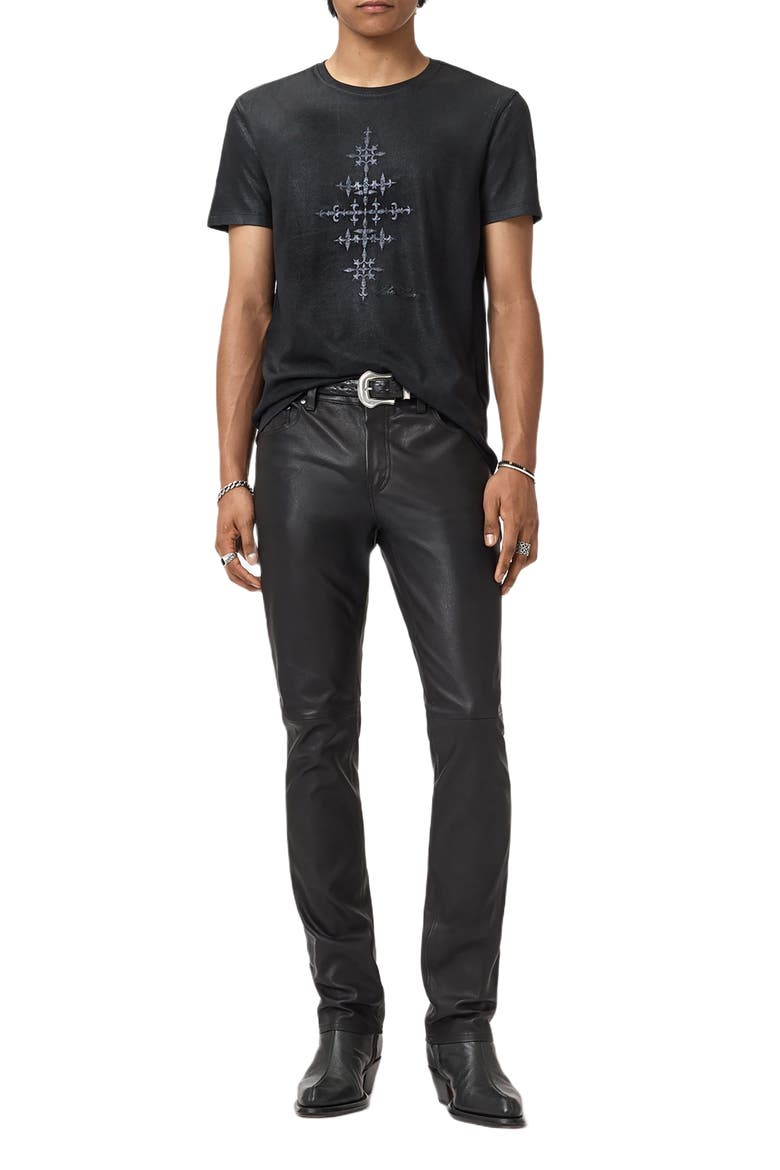 Wrought Iron Organic Cotton Graphic T-Shirt, Alternate, color, BLACK