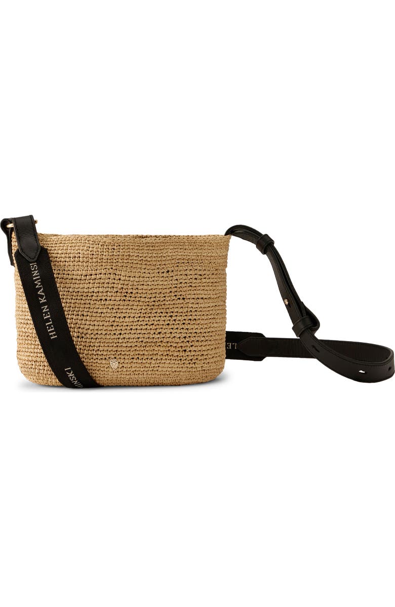 Helen Kaminski Nalin Crochet Raffia Crossbody Bag, Main, color,