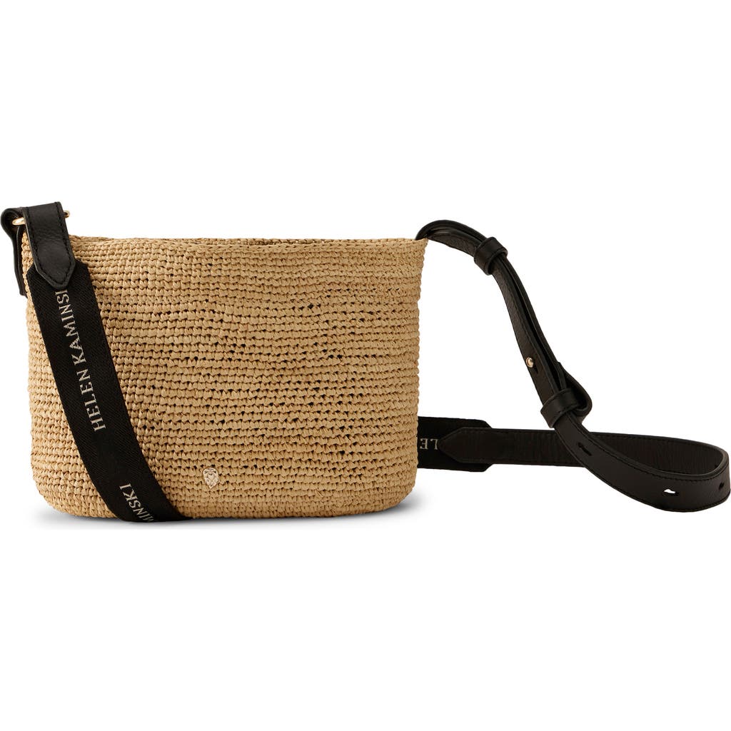 Helen Kaminski Nalin Crochet Raffia Crossbody Bag in Natural at Nordstrom