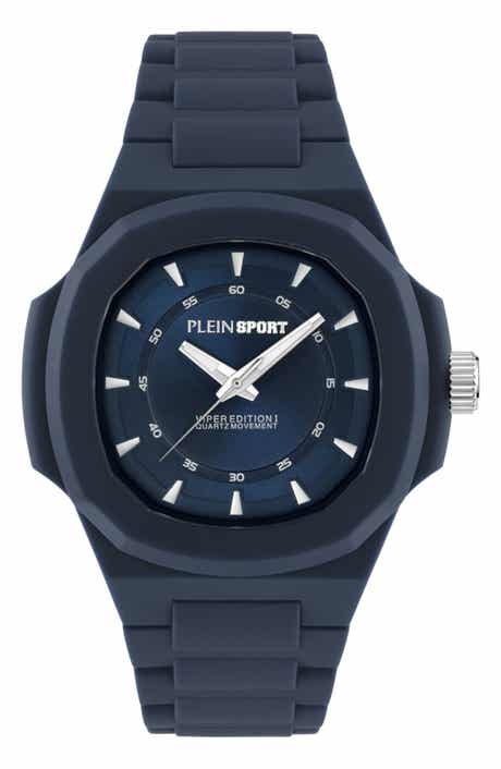 PLEIN SPORT Viper I Silicone Band Watch, 42mm