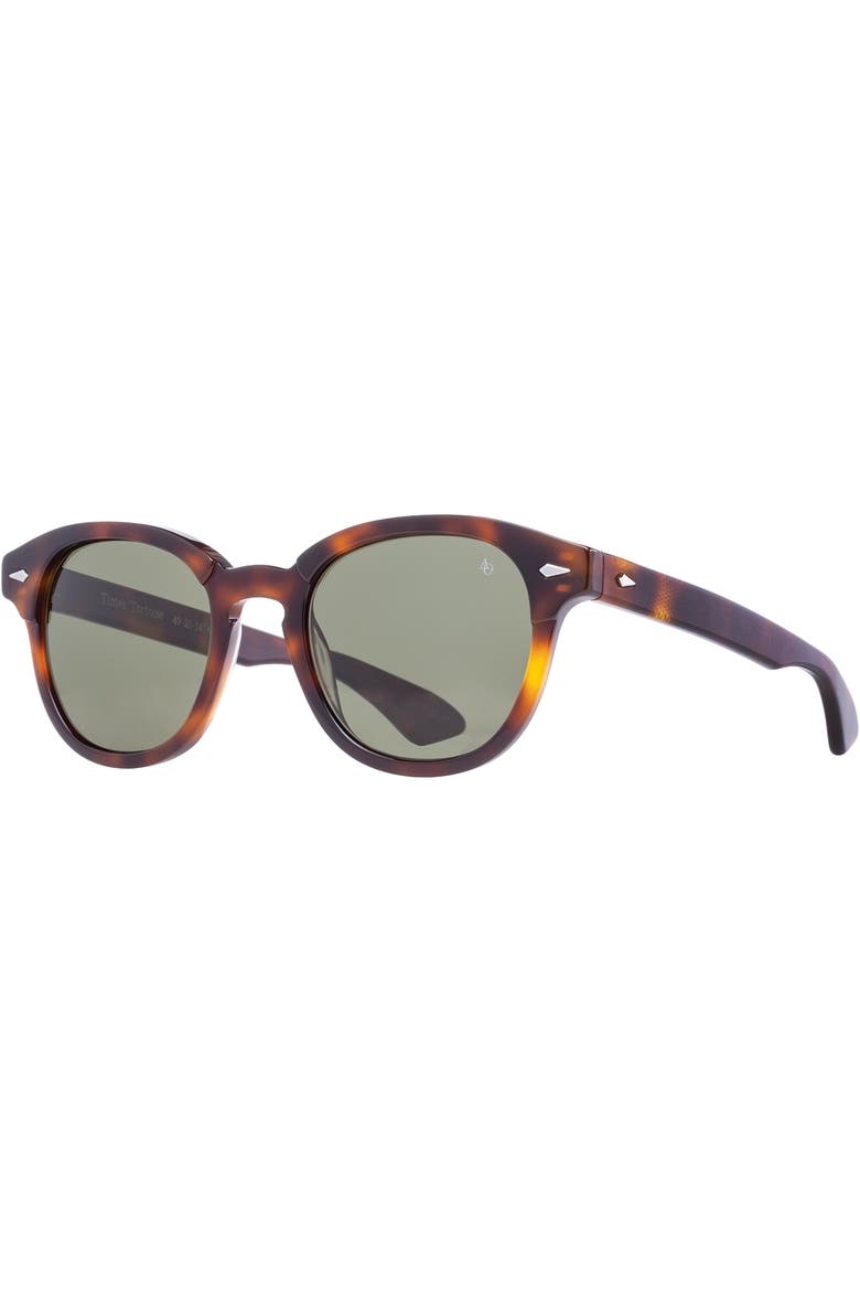 Times 47mm Round Nylon Non Polarized, Alternate, color, Tortoise - GNN-P