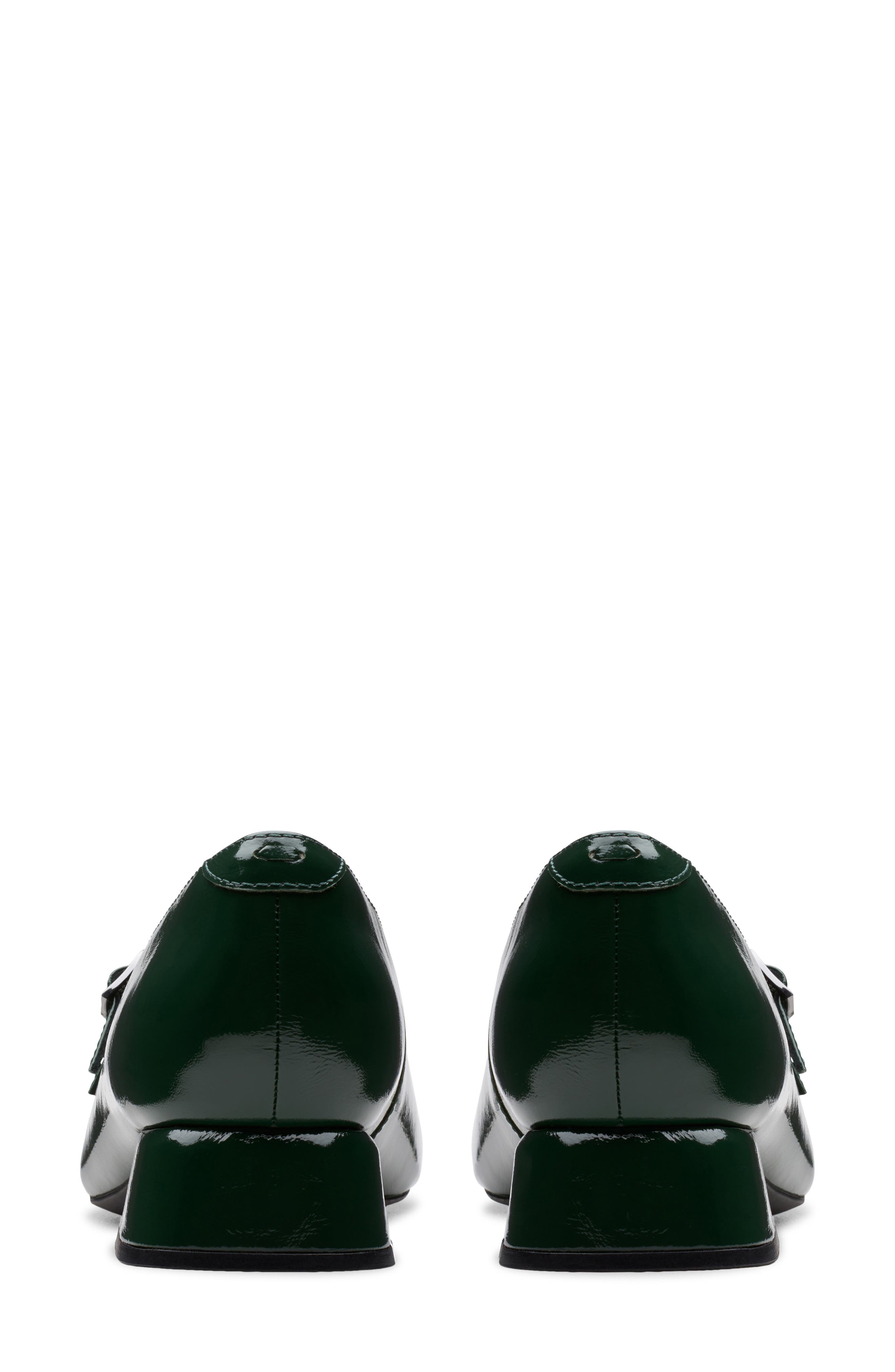 Daiss Shine Mary Jane Pump, Alternate, color, DARK GREEN