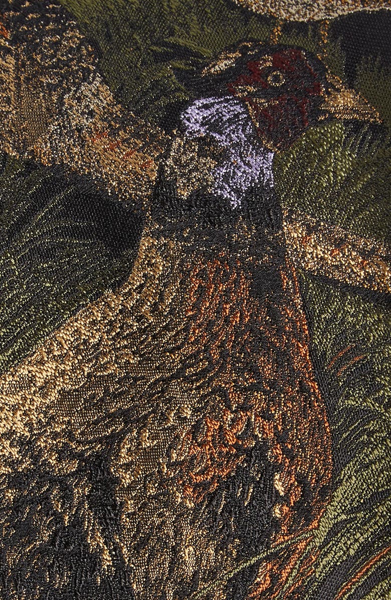 Ralph Lauren Purple Label Pheasant Jacquard Silk Tie, Alternate, color,