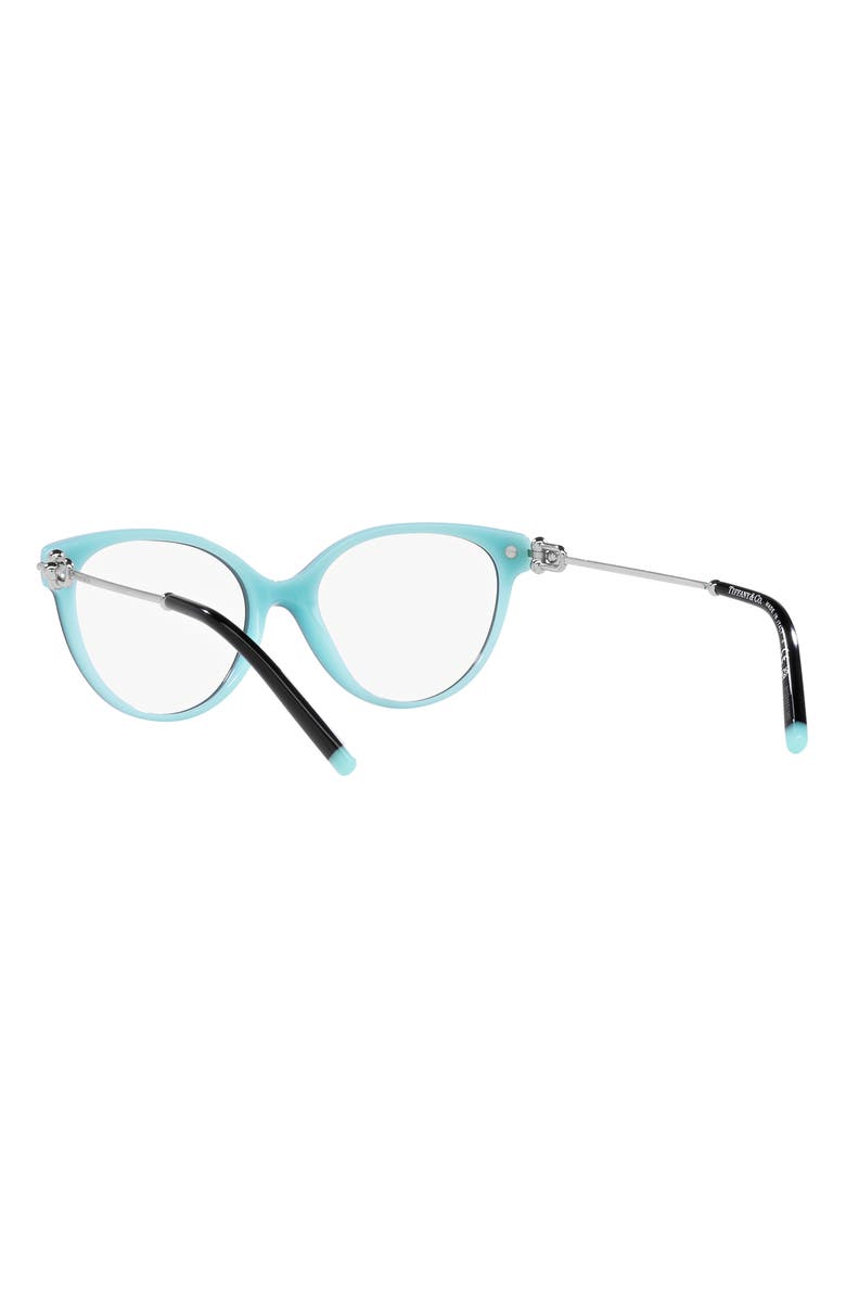 Tiffany & Co. 53mm Cat Eye Optical Glasses, Alternate, color, 
