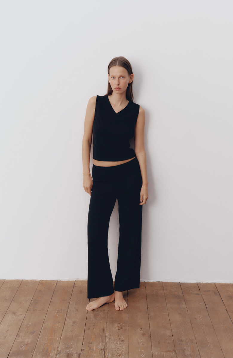 All My Love Katie Pants, Alternate, color, Onyx