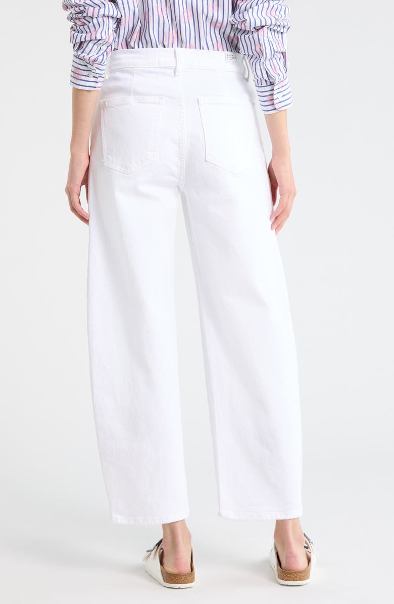 Frank & Eileen Brennan Barrel Leg Jeans, Alternate, color, White
