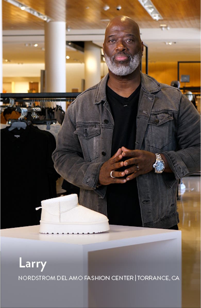 Yarroh Corduroy Platform Bootie, sales video thumbnail