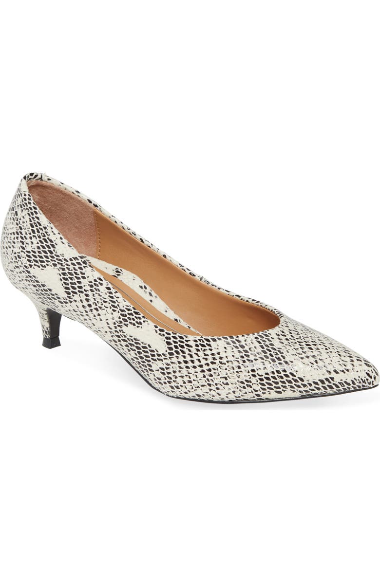 VIONIC WITH ORTHAHEEL Vionic Josie Kitten Heel Pump, Main, color,