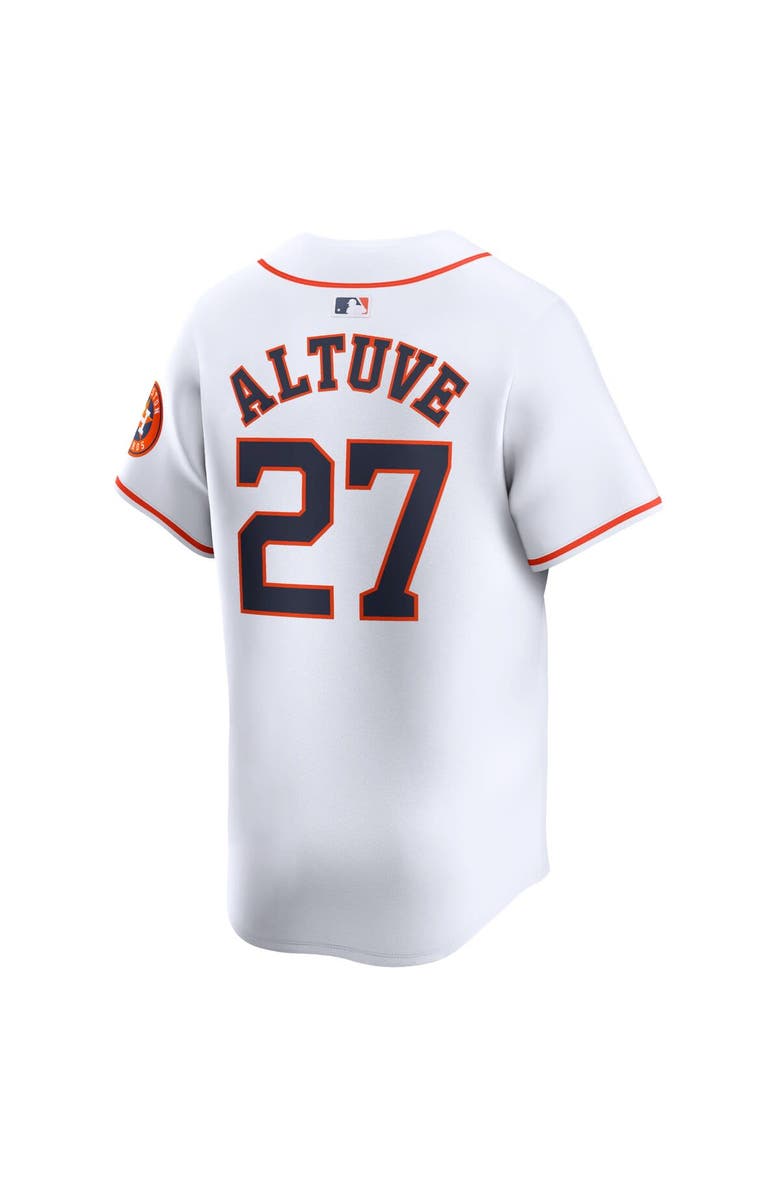 Nike Men's Nike Jose Altuve White Houston Astros Home Limited Player Jersey, Alternate, color, White