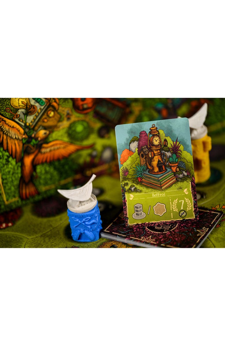 BOMBYX Garden Nation War And Building Board Game, Ages 10+, Alternate, color, Multicolored