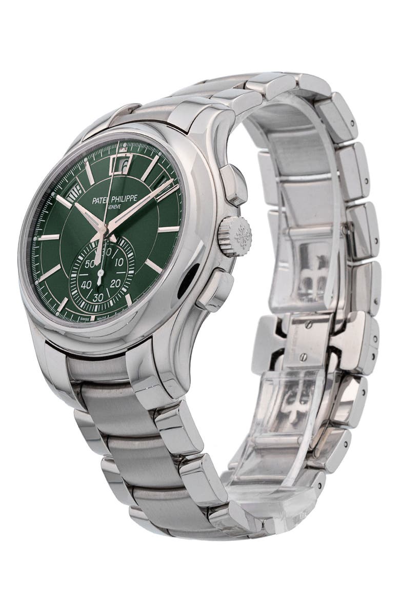 Watchfinder & Co. Patek Philippe Preowned 2021 Complications Automatic Chronograph Bracelet Watch, 42mm, Alternate, color,