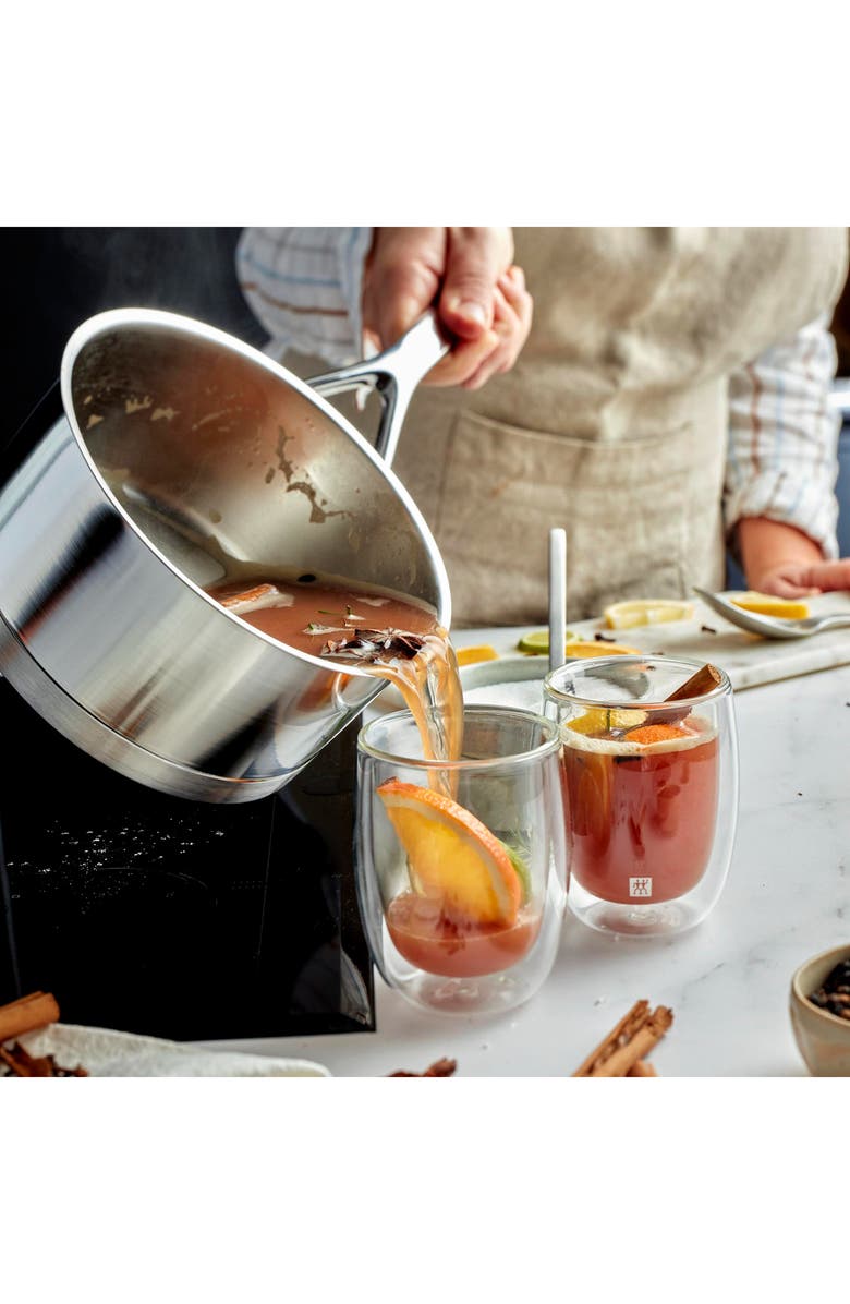 Demeyere Atlantis 3.2-Quart Stainless Steel Sauce Pan & Lid, Alternate, color, Stainless Steel