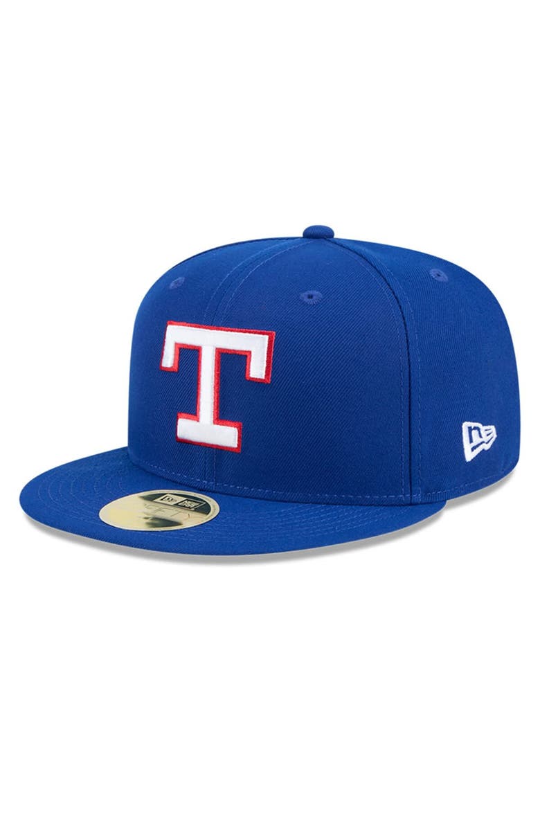 New Era Men's New Era Royal Texas Rangers Baseball Hall of Fame 59FIFTY Fitted Hat, Alternate, color, Royal