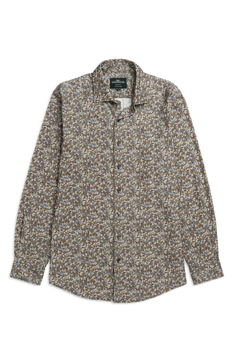 Rodd & Gunn Pakington Floral Cotton Corduroy Shirt, Alternate, color,