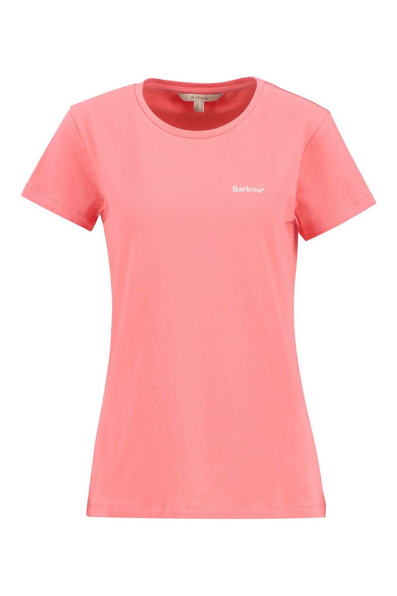 Saltford Embroidered Logo T-Shirt, Alternate, color, PINK PUNCH