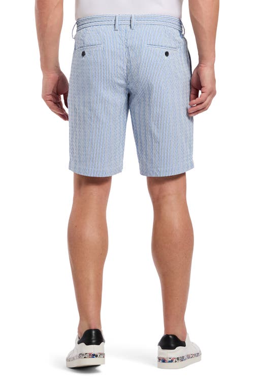 Robert Graham Fornillo Seersucker Relaxed Fit 8 Shorts In Blue