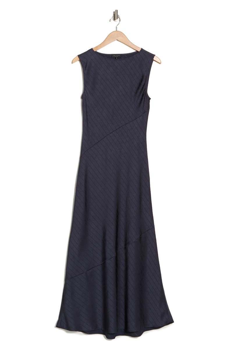 rag & bone Lisa A-Line Maxi Dress, Main, color, Smoky
