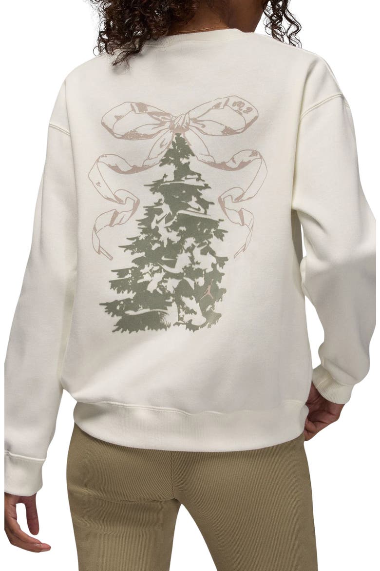Brooklyn Fleece Graphic Sweatshirt, Alternate, color, SAIL