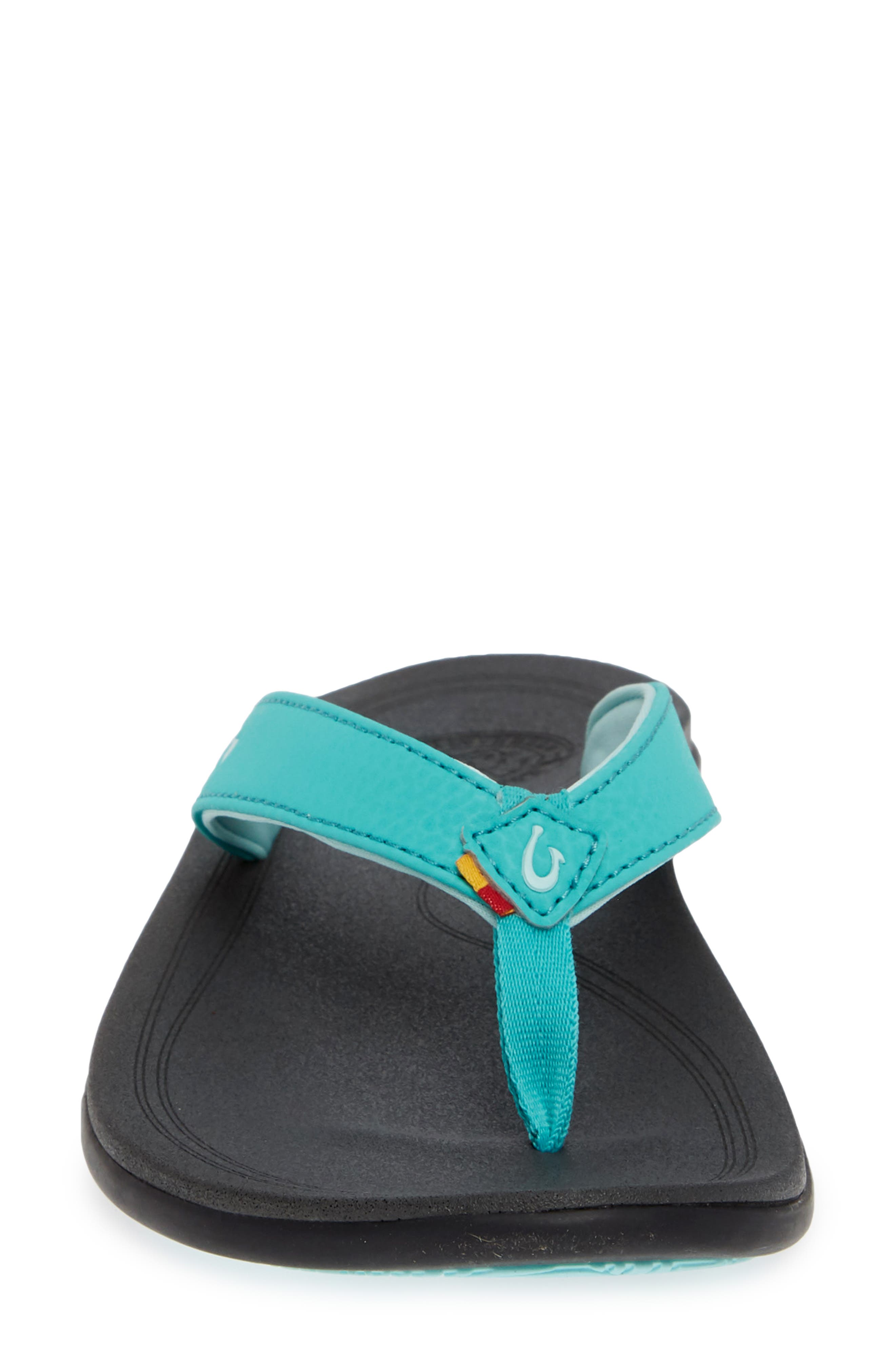 Punua Kiai Flip Flop, Alternate, color, TROPIC BLUE/ DARK SHADOW