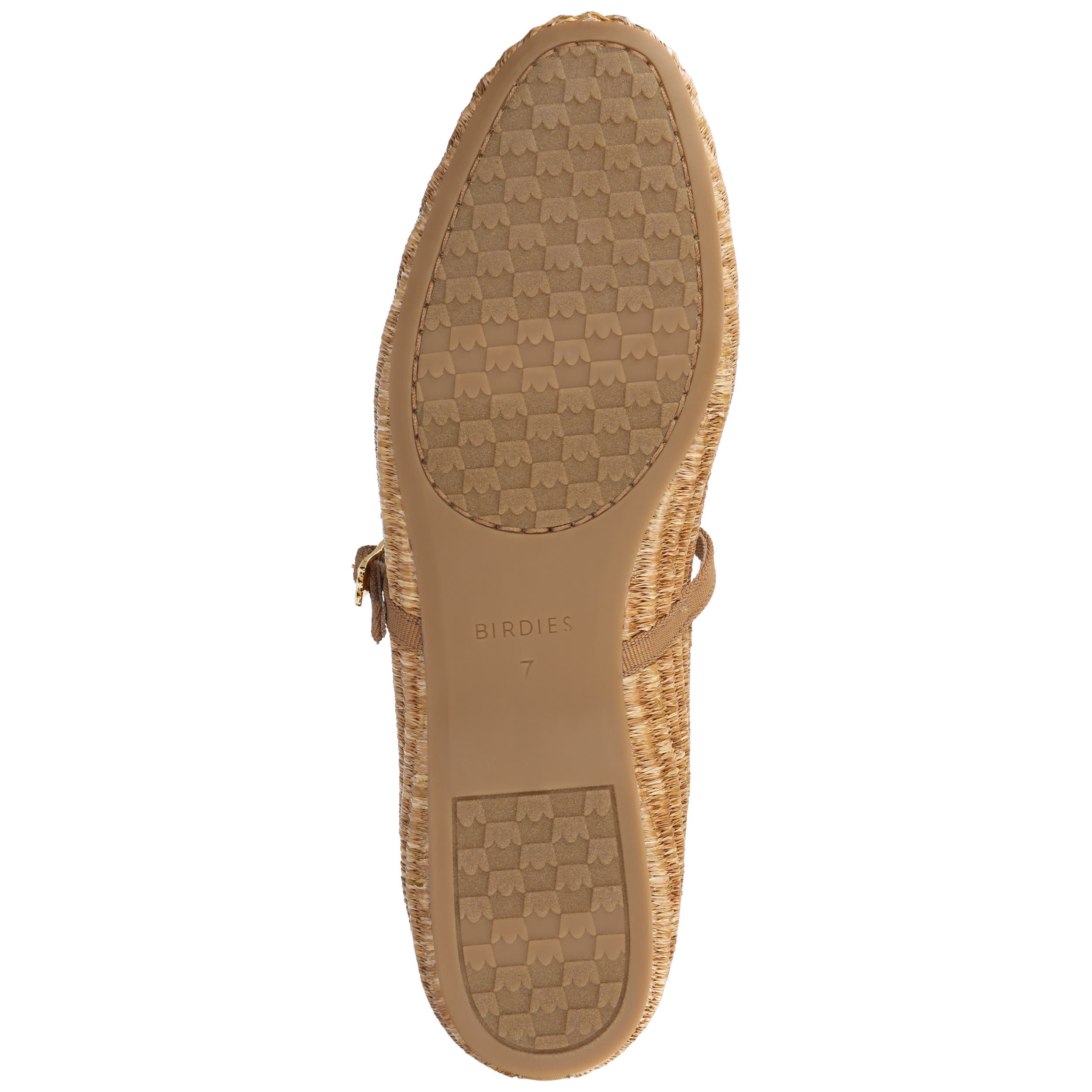Birdies The Hummingbird Mary Jane, Alternate, color, Tan Raffia