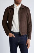 Hart Schaffner Marx Westwood Water Resistant Faux Suede Jacket