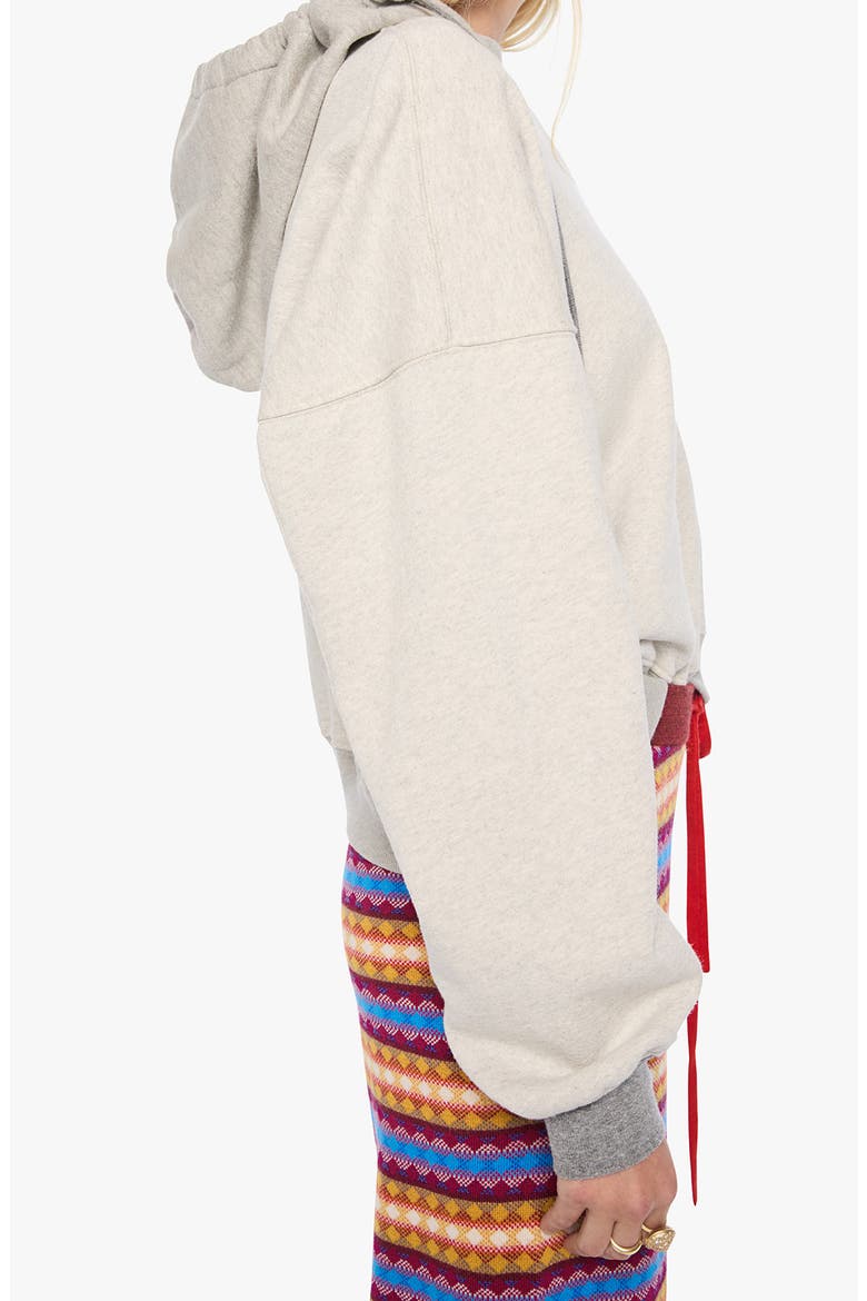 The Half Base Hoodie, Alternate, color, LIGHT HEATHER GREY