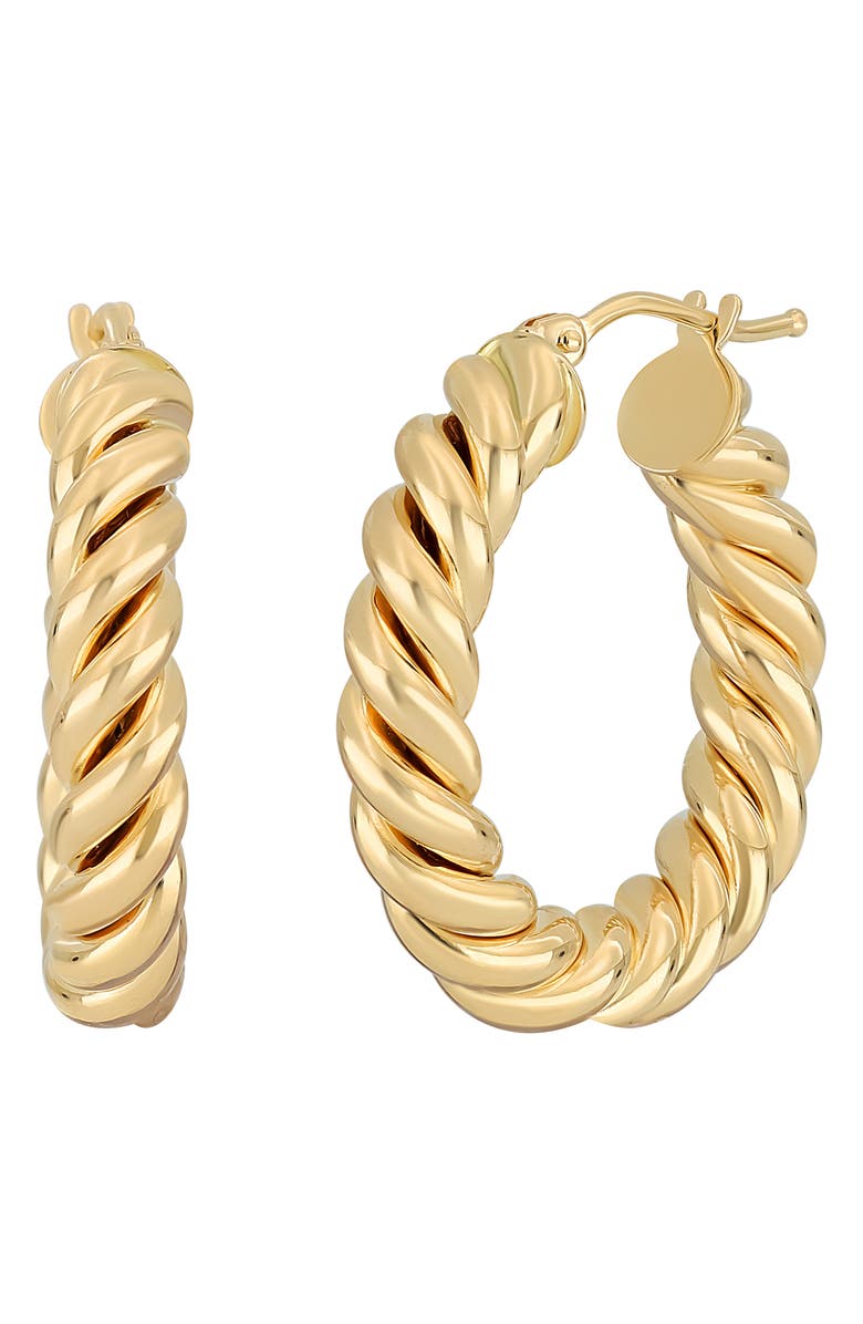 Bony Levy Katharine 14K Gold Hoop Earrings, Main, color, 
