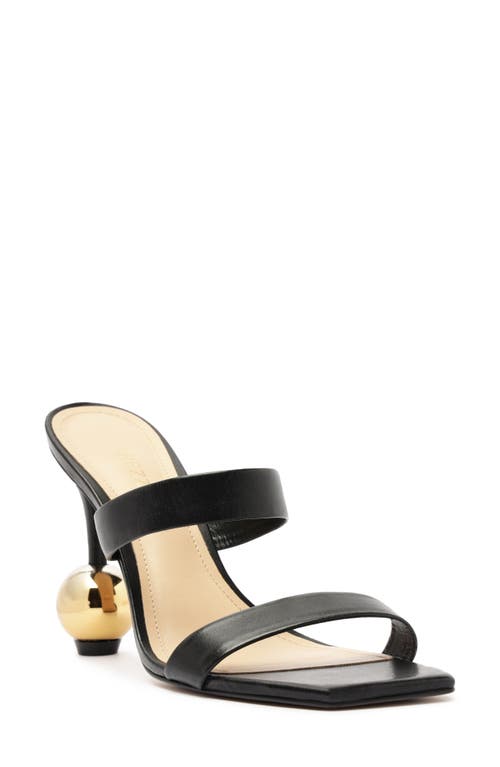 Arezzo Gianna High Slide Sandal In Black