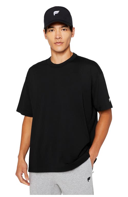 Fabletics The Effortless Oversized Tee In Black