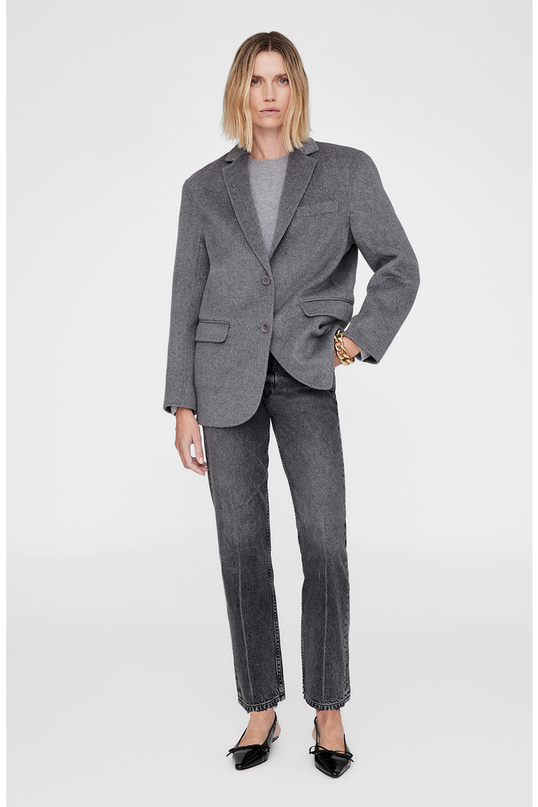 Quinn Blazer, Alternate, color, Heather Grey