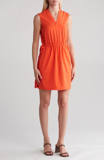 Calvin klein v neck dress on sale