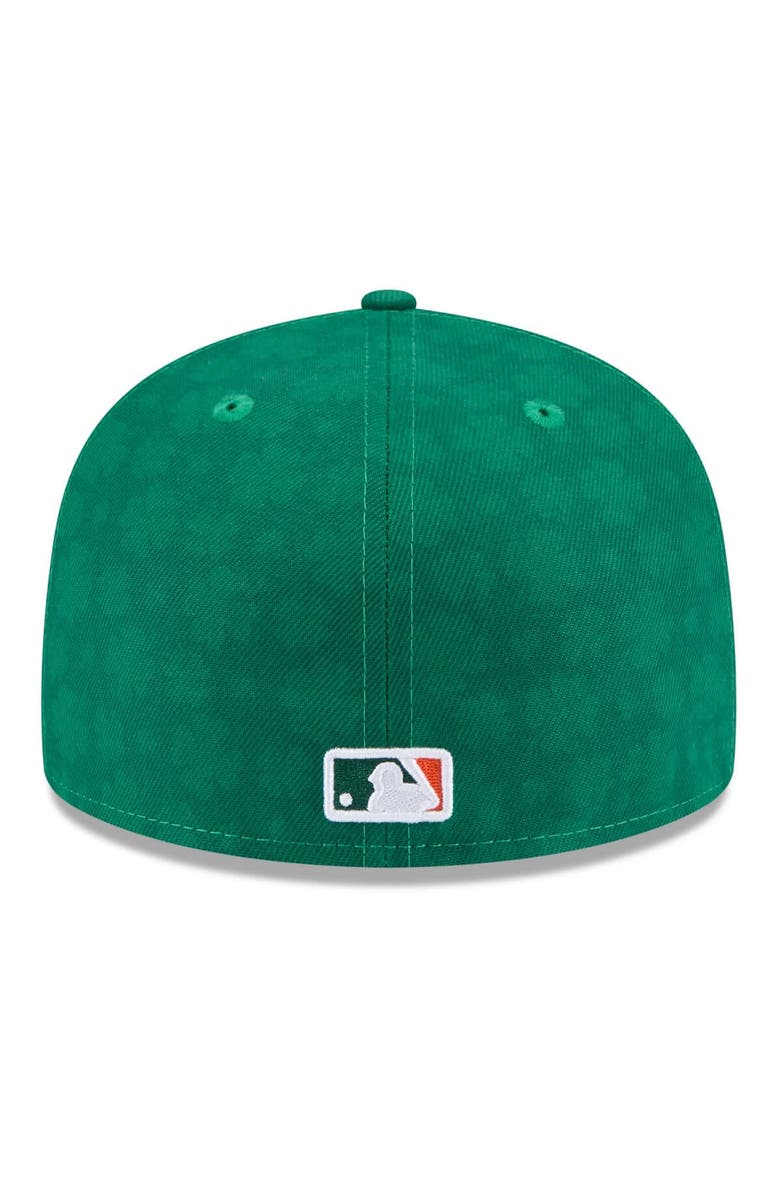 New Era Men's New Era Kelly Green Toronto Blue Jays St. Patrick's Day 59FIFTY Fitted Hat, Alternate, color, 