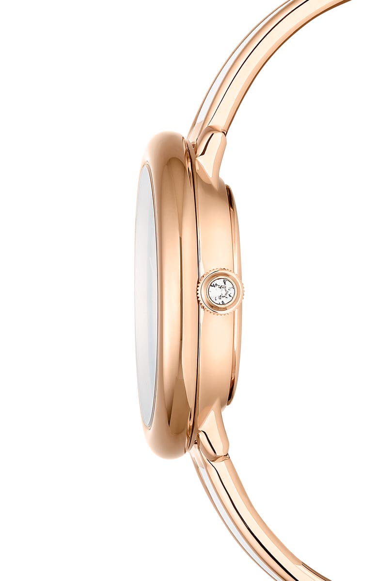 Swarovski Crystalline Braclet Watch, 32mm, Alternate, color, White