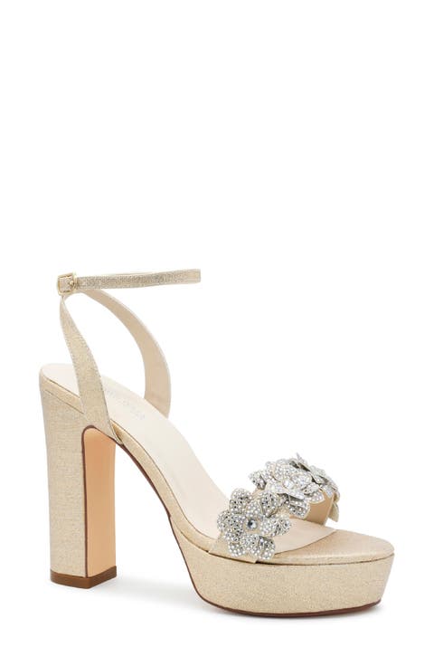 Lily Ankle Strap Platform Sandal (Women)