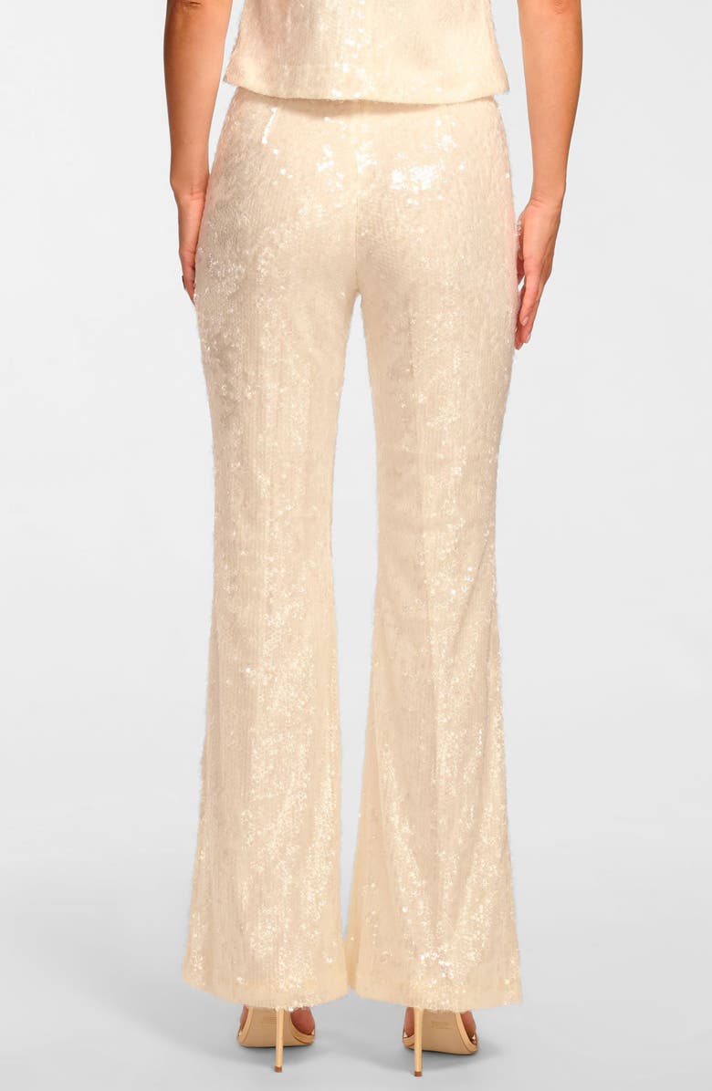 Ramy Brook Olivan Sequin Pants, Alternate, color, Winter White Sequin