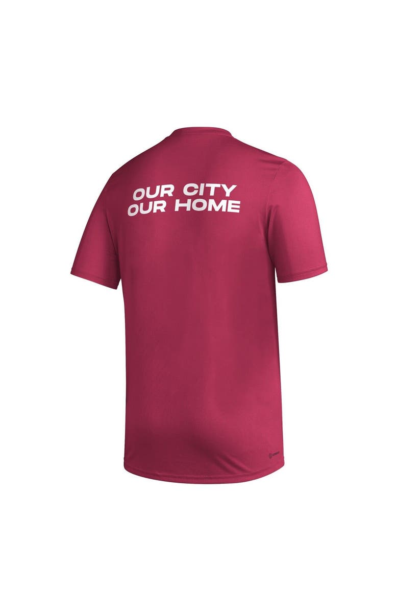 adidas Men's adidas Red St. Louis City SC Team Jersey Hook AEROREADY T-Shirt, Alternate, color,