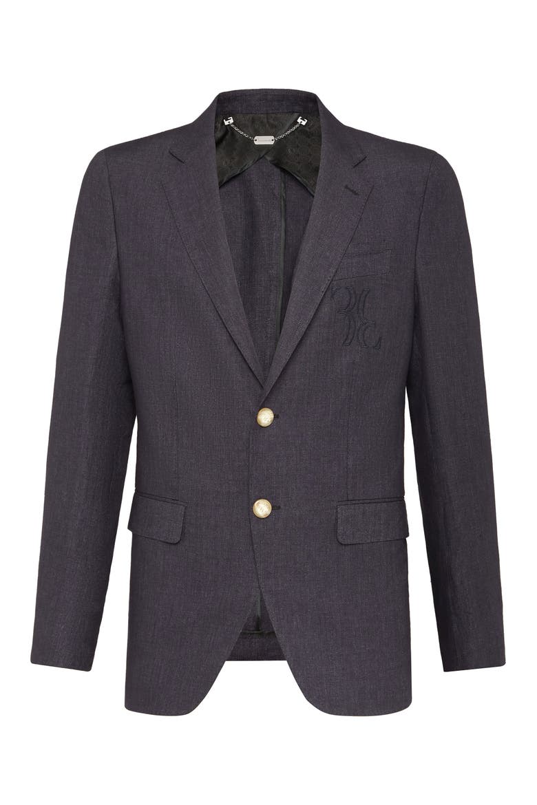 Blazer Double B Men, Main, color, darkblue